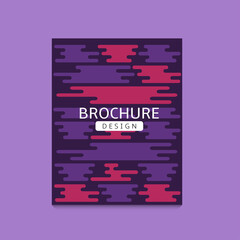 Abstract business brochure