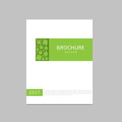 Abstract business brochure