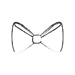 Decorative bow tie icon vector illustration graphic design