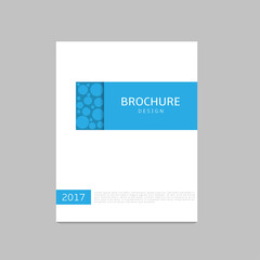 Abstract business brochure