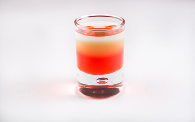 Alcohol glass shot