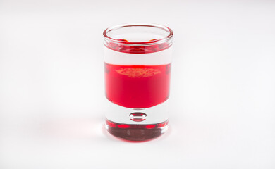 Alcohol glass shot