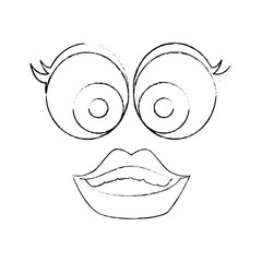 April fools day cartoon face icon vector illustration graphic design