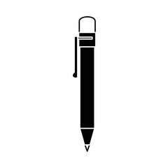 Office pen utensil icon vector illustration graphic design