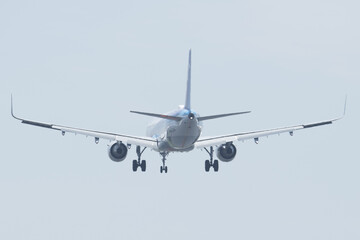 The aft part of the aircraft