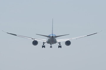 The aft part of the aircraft