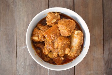 Thai pork curry