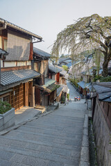 京都東山　産寧坂の風景