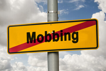 Schild 244 - Mobbing
