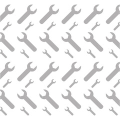 Spanner tool wrench vector illustration graphic design icon