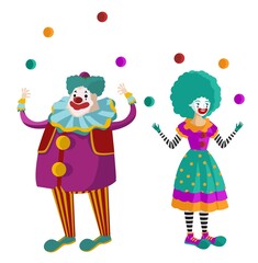 juggler clowns