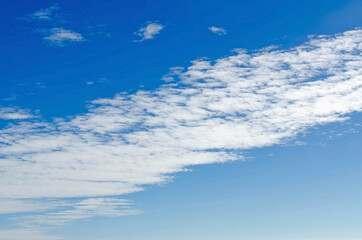 Naklejka na ściany i meble sky and cloud seen through window of aircraft