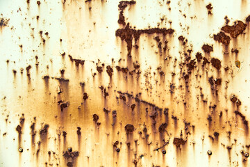 Rusted aged metal texture