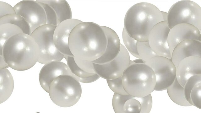 4k Pearl ball eggs,drops droplets liquid,bubbles blisters,Gems diamonds jewelry crystal precious stones,rich minerals wealth money.