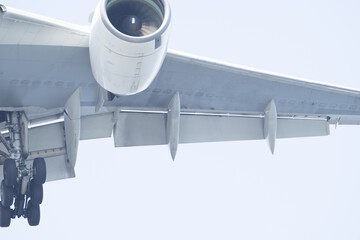 A part of the airplane