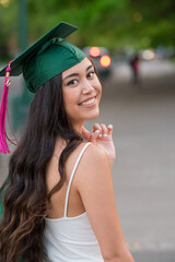 College Graduation Photo on University Campus