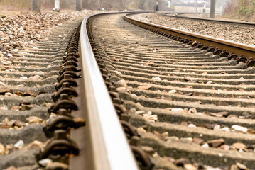 OId railway without a train