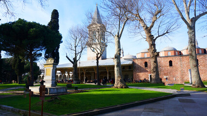 Fototapeta premium Photo from iconic city of Istanbul on a winter day, Turkey