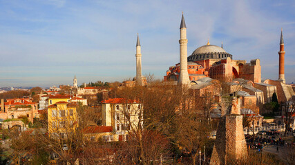 Photo from iconic city of Istanbul on a winter day, Turkey