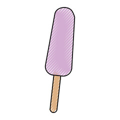 delicious Popsicle isolated icon vector illustration design