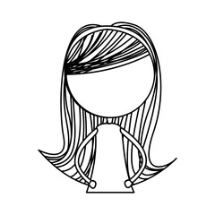 cute girl drawing character vector illustration design