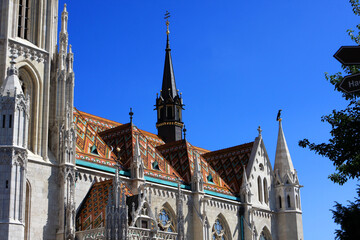 Fototapeta premium Matthias Church in Buda`s Castle District, Budapest, Hungary