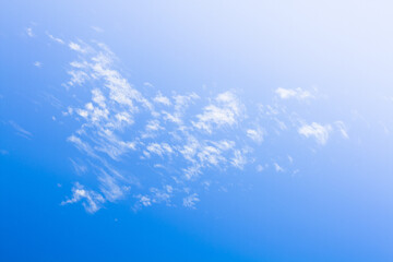 Fototapeta na wymiar beautiful blue sky with cloudy