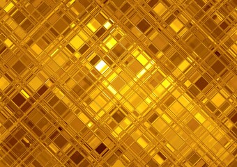Golden mosaic, luxury gold background