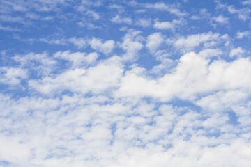 beautiful blue sky with cloudy