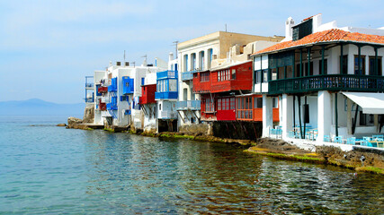 Photo from picturesque island of Mykonos, Cyclades, Greece