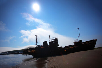 Fototapeta premium Rusty ship