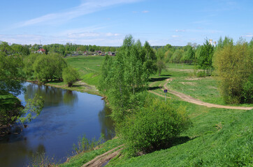 ISTRA, RUSSIA - May, 2017: The New Jerusalem Monastery, also known as the Voskresensky Monastery
