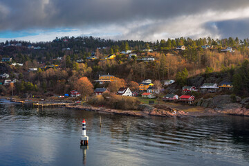 Fototapeta premium Oslofjord in Oslo