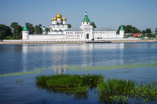 KOSTROMA, RUSSIA - July, 2016: Ipatyevsky Monastery in summer day