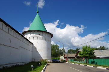 KOSTROMA, RUSSIA - July, 2016: Ipatyevsky Monastery in summer day