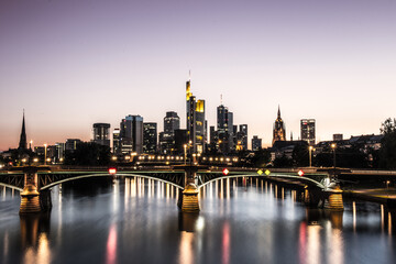 Fototapeta na wymiar Frankfurter Skyline