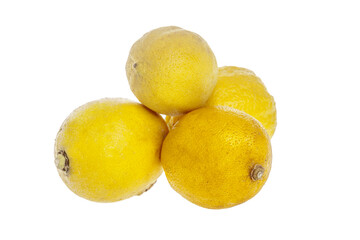 Four natural lemons
