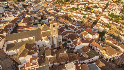 Fototapeta na wymiar Riogordo white village in Malaga, Spain