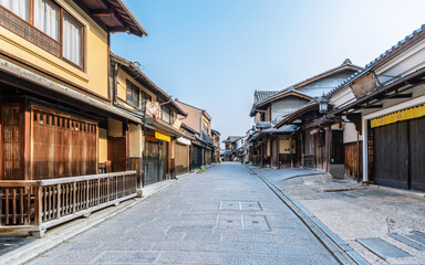 Obraz premium 古都京都 東山の町並み