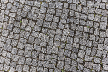 Texture of Berlin's pavement