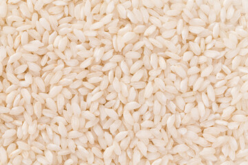 Texture of Carnaroli rice, used for risotto