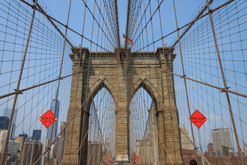 Obraz premium Brooklyn Bridge, New York, USA