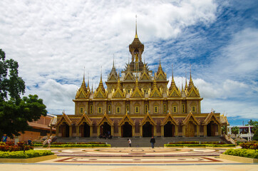 UTHAI THANI PROVINCE, THAILAND - August, 2016: Wat Tha Sung Castle - Uthai Thani, Thailand