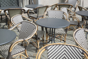 Cafe Table and Chairs, Stockholm