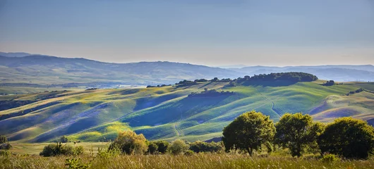  Panoramic view of the hills of Tuscany Italy © ZoomTeam