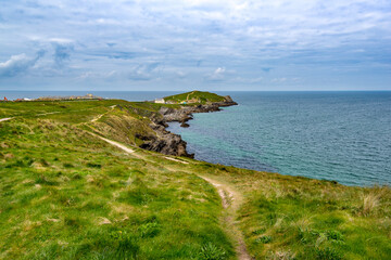 Towan Head, Newquay, Cornwall, UK