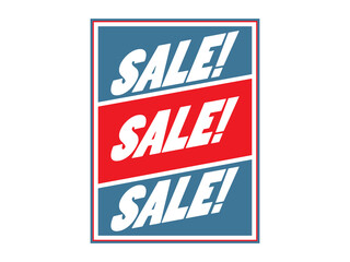 Sale poster Vector