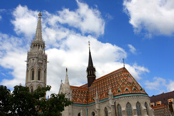 Fototapeta premium Matthias Church in Buda`s Castle District, Budapest, Hungary
