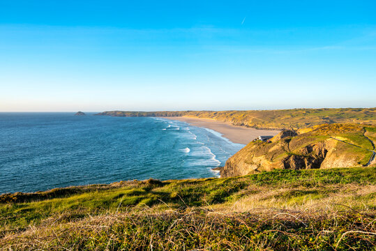 Perranporth Youth Hostel is sited on Droskyn Point, with a great view across Perran Sands.