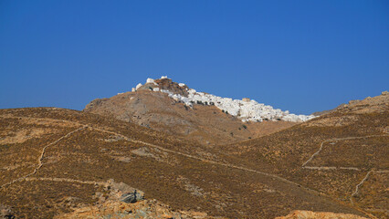 Photo of picturesque island of Serifos on a summer morning, Cyclades, Greece